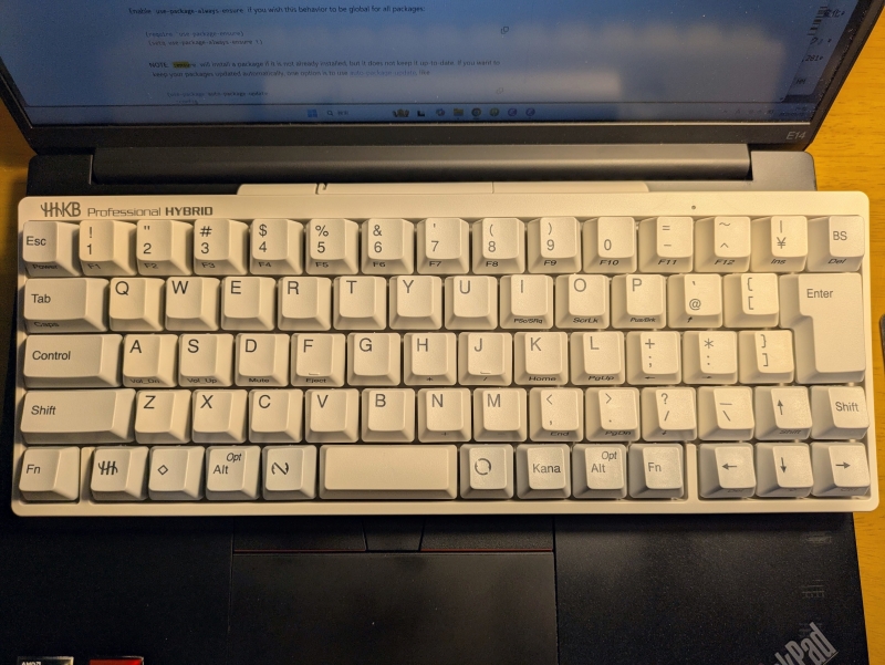 HHKB Professional HYBRID 日本語配列／白